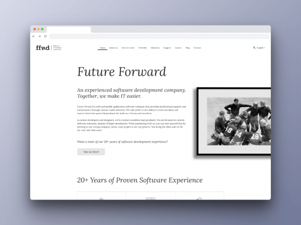 Future Forward Homepage